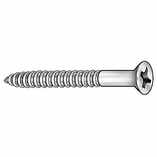 Wood Screws #6 x (1 in to 3 in)