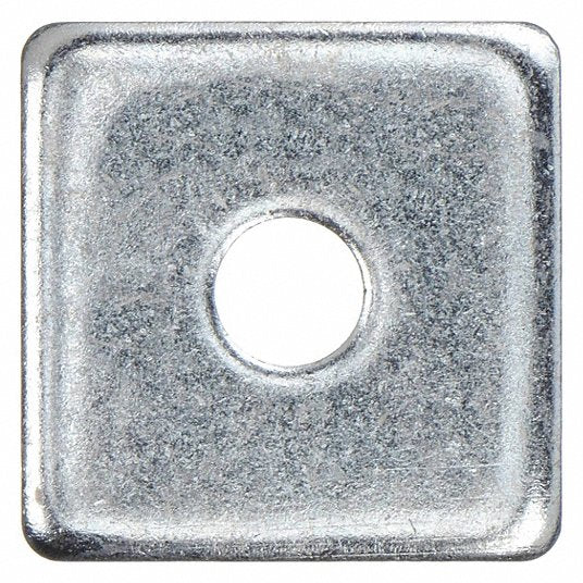 Strut Square Washers 3/8 Bs (7/16 Hs) for Unistrut