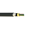 Corning Singlemode OS2-12 Strand Armored Fiber Cable (Indoor/outdoor) (Black)