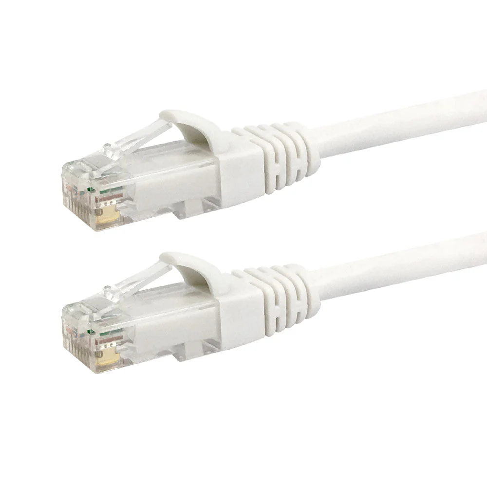 CAT6 Patch Cable (Black or White) 1ft / 2ft / 3ft / 4ft / 5ft / 6ft / 7ft / 10ft / 12ft / 15ft / 20ft / 25ft / 35ft