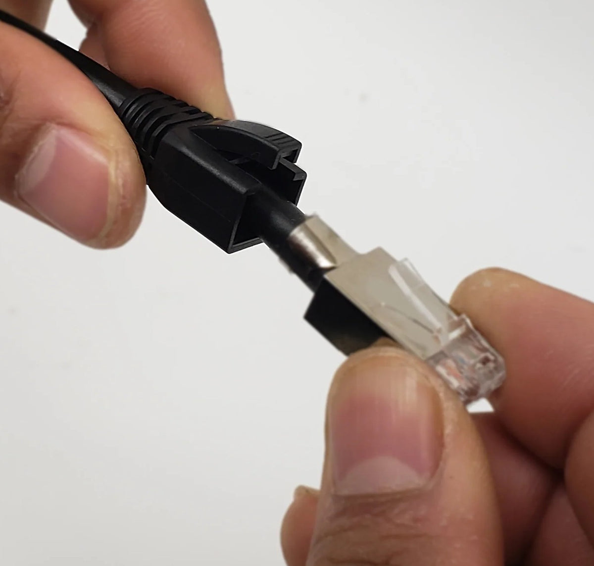 RJ45 CAT6A/CAT7 Boots for STP Plugs (Black) 8.0mm
