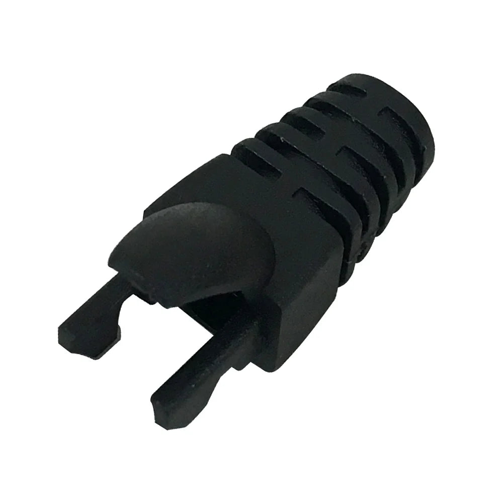 RJ45 Boots for CAT6 STP with Tabs 7.3 mm (White or Black)