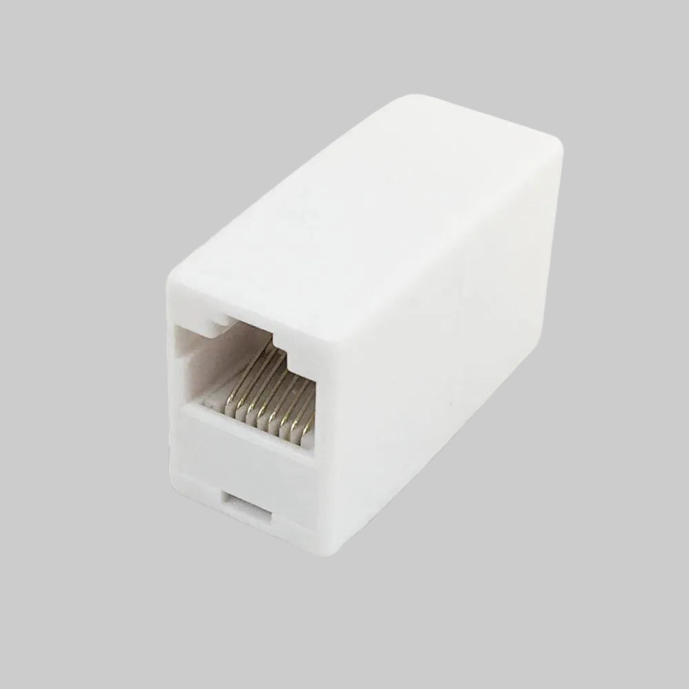 RJ45 Female Coupler (White)