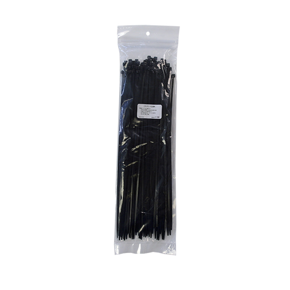 Cable Ties (Black), 4 / 8 / 12 in