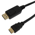 DP Male to HDMI Male 3ft/ 6ft/ 10ft