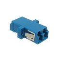 LC/LC Fiber Coupler F/F Singlemode Duplex Ceramic Panel Mount (Blue)