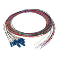 3M LC/UPC Singlemode Simplex 9U 900UM Pigtail (12PK Color Coded)