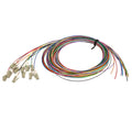3M LC/UPC Multimode Simplex OM3 900UM Pigtail (12PK Color Coded)