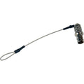 Camplex - Rugged Metal ST Fiber Connector Dust Caps with Cable Lanyard (HF-STDCMTL)