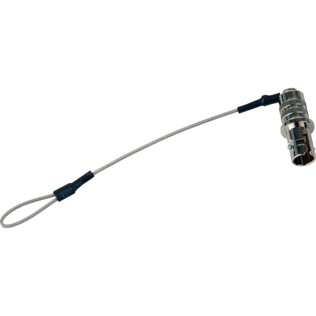 Camplex - Rugged Metal ST Fiber Connector Dust Caps with Cable Lanyard (HF-STDCMTL)