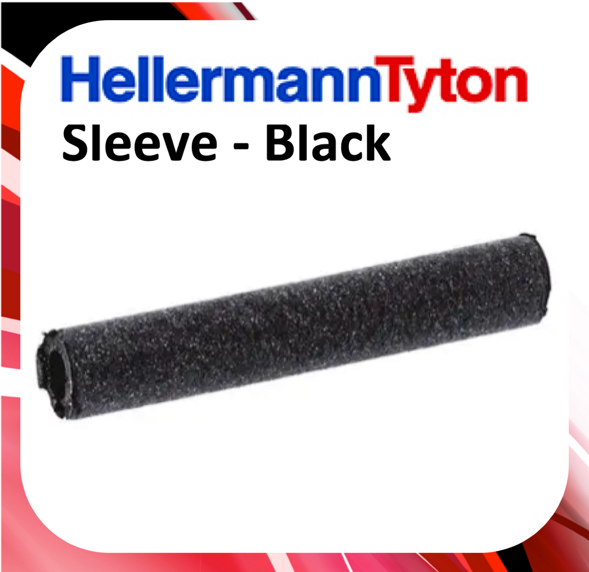 Hellermann Sleeves H20 Black (Each)