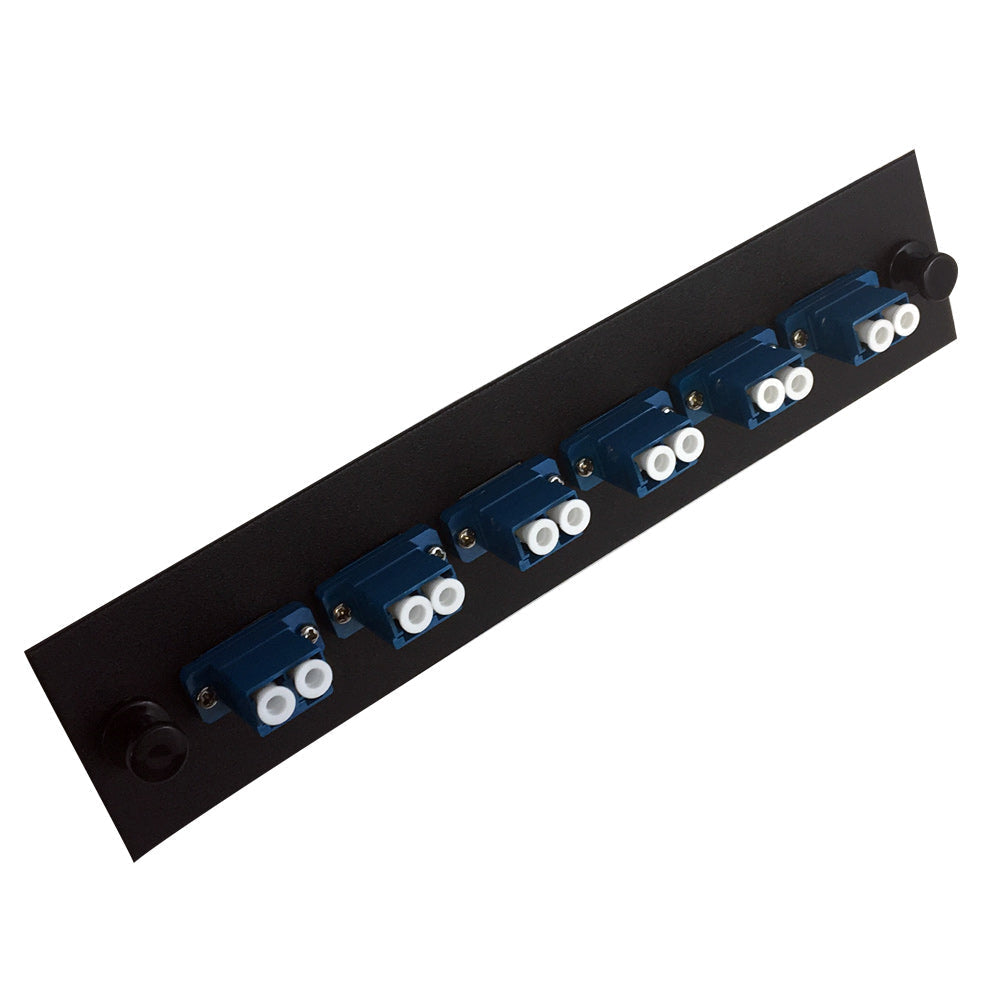 Loaded - LGX Adapter Panel with 6X Duplex LC/UPC Singlemode