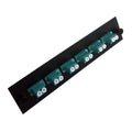 Loaded Adapter Panel with 6X Duplex LC/PC Multimode 10G (Black)