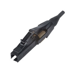 Unicam LC 50UM Multimode (OM3/OM4) Connector Housing & Boot (95-050-99) (Black)