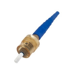 Corning Unicam ST 8.3/125 Singlemode (OS2) Connector Ceramic Amber Housing Blue Boot (95-200-51)