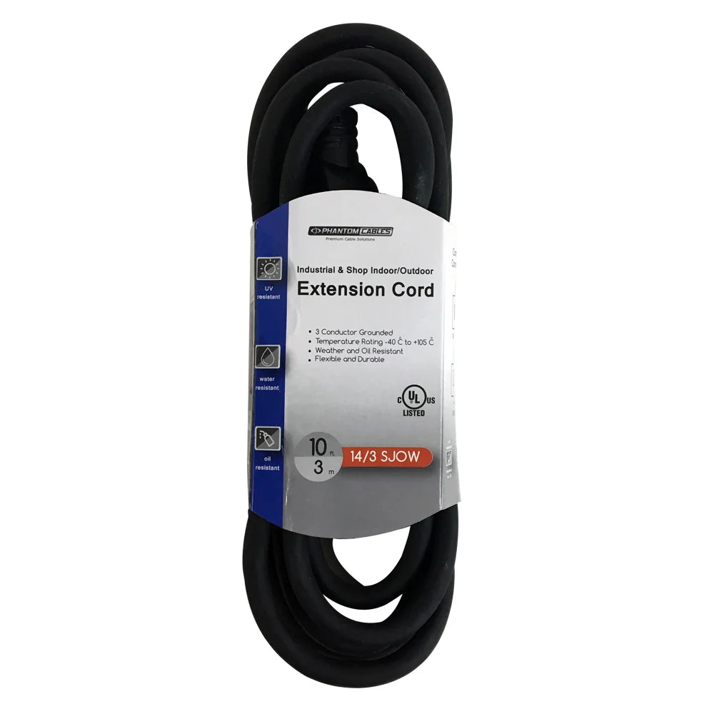 Outdoor Extension Cord (Single Plug) 10 ft