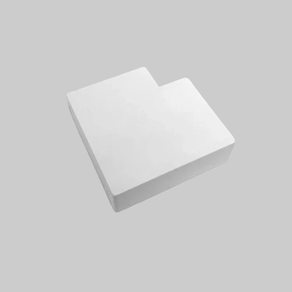Right Angle for 50 mm x 20 mm Raceway (White)