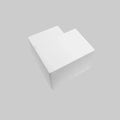 Right Angle for RW-5050-WH (50 mm x 500 mm) (White)