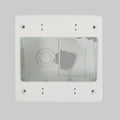 2 Gang Surface Mount Box (White)
