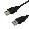 USB 2.0 Type-A Male to Type-A Male Hi to speed Cable 3 ft