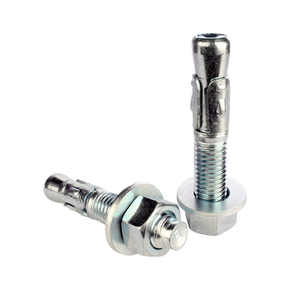 Threaded Wedge/sleeve Anchor with Washer & Nut 3/8 in x 2-1/4 in