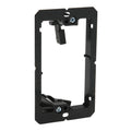 1 Gang Post Construction (Drywall Rings) (Black Plastic)