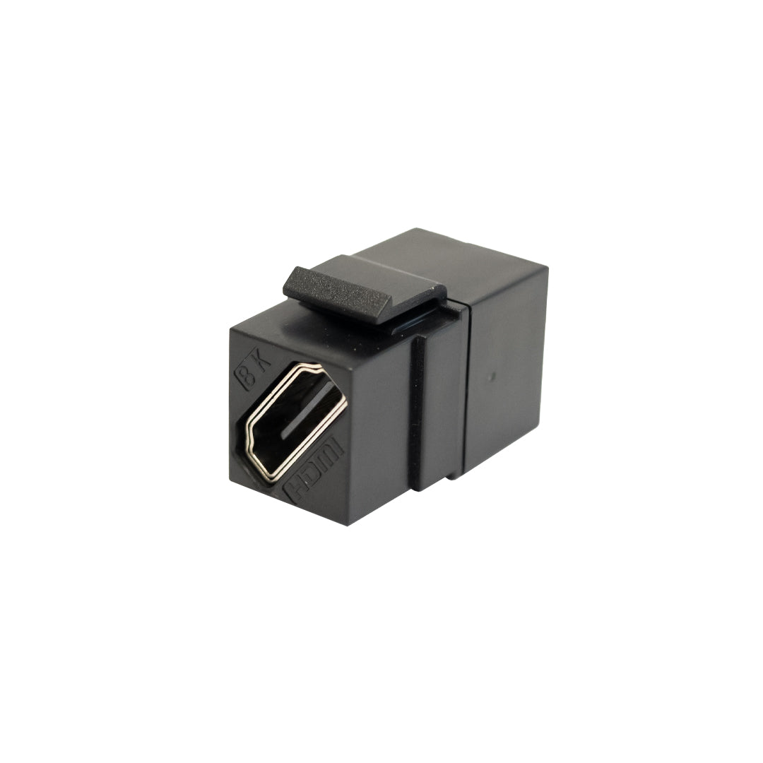 HDMI Female/female Keystone Insert (Black)