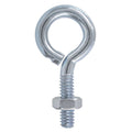 Eyebolts with Hex Nuts 3/8 in x 4 in